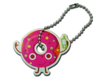 Travel Tag - Pink Donut