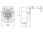 Preview: Steckdose für Anhänger 7+1 Polig