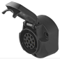 Preview: Fahrzeug Steckdose 13-polig PVC System Jaeger