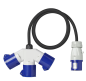 Preview: Robuster Adapter-Splitter für Baustelle & Camping