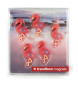 Preview: Flamingo Magnete 5er-Set von Trendform – ideal als Geocaching Tauschobjekt