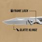 Preview: Leichtes Edelstahlmesser Paraframe Mini FE von Gerber