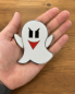 Preview: XXL Virtual Ghost Geocoin leuchtet im Dunkeln