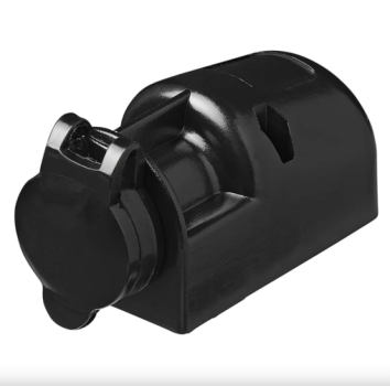 Preview: Aufbau-Steckdose DIN 12V/24V-16A | Kompatibel mit DIN-Steckern