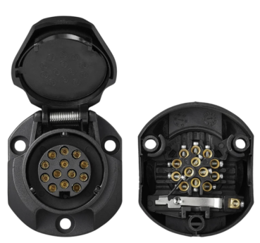 Fahrzeug Steckdose 13-polig PVC System Jaeger
