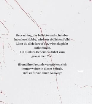 Preview: Geocaching Jemand wird dich töten Buch