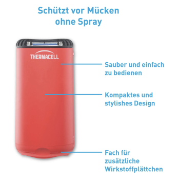 Thermacell Mückenschutzgerät HALOmini - Fiesta Red