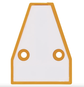 Rückseite der Wasserwaage Pyramide