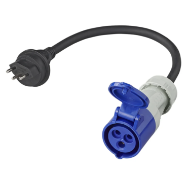 Adapterkabel von Schweizer Stecker nach CEE