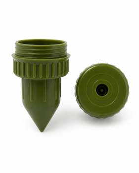 Preview: Wasserdichtes Geocaching Versteck mit Erdspitze und Gewinde