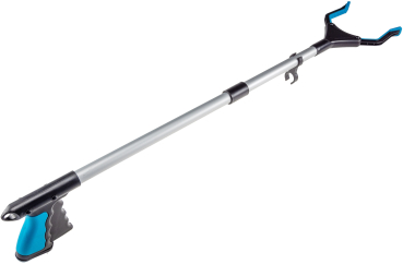 Preview: Leichte Greifzange aus Aluminium mit Magnetspitze für schwer erreichbare Stellen