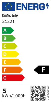 Warmweisse LED Lampe E27 für Wohnräume