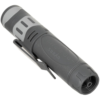 Preview: Kompakter Outdoor-Wasserfilter mit Faltflasche und Clip