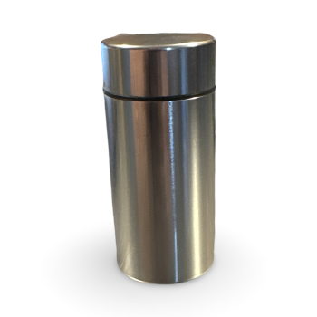 Wasserfeste Aludose mit Schraubdeckel – Robustes Geocaching-Versteck