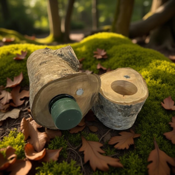 Geocaching Astversteck mit Magnetdeckel & Petling | Geo-Discount.ch