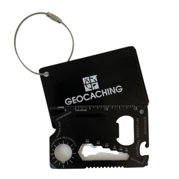 Geocaching 10-in-1 Card Tool