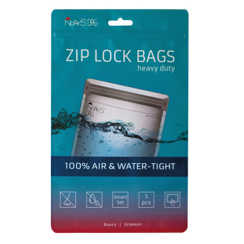 Noaks Zip Lock Bags Set, wasserdichte Beutel 5-teilig