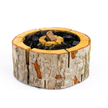 Origin Outdoors Grill Woodie aus FSC-Erlenholz mit Holzkohle
