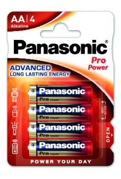 Panasonic Pro Power AA Batterien im 4er-Pack