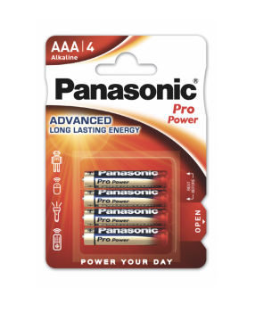 Panasonic Pro Power AAA Batterien 4er-Pack