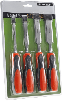 Holzbeitel Set aus Chrom-Vanadium-Stahl