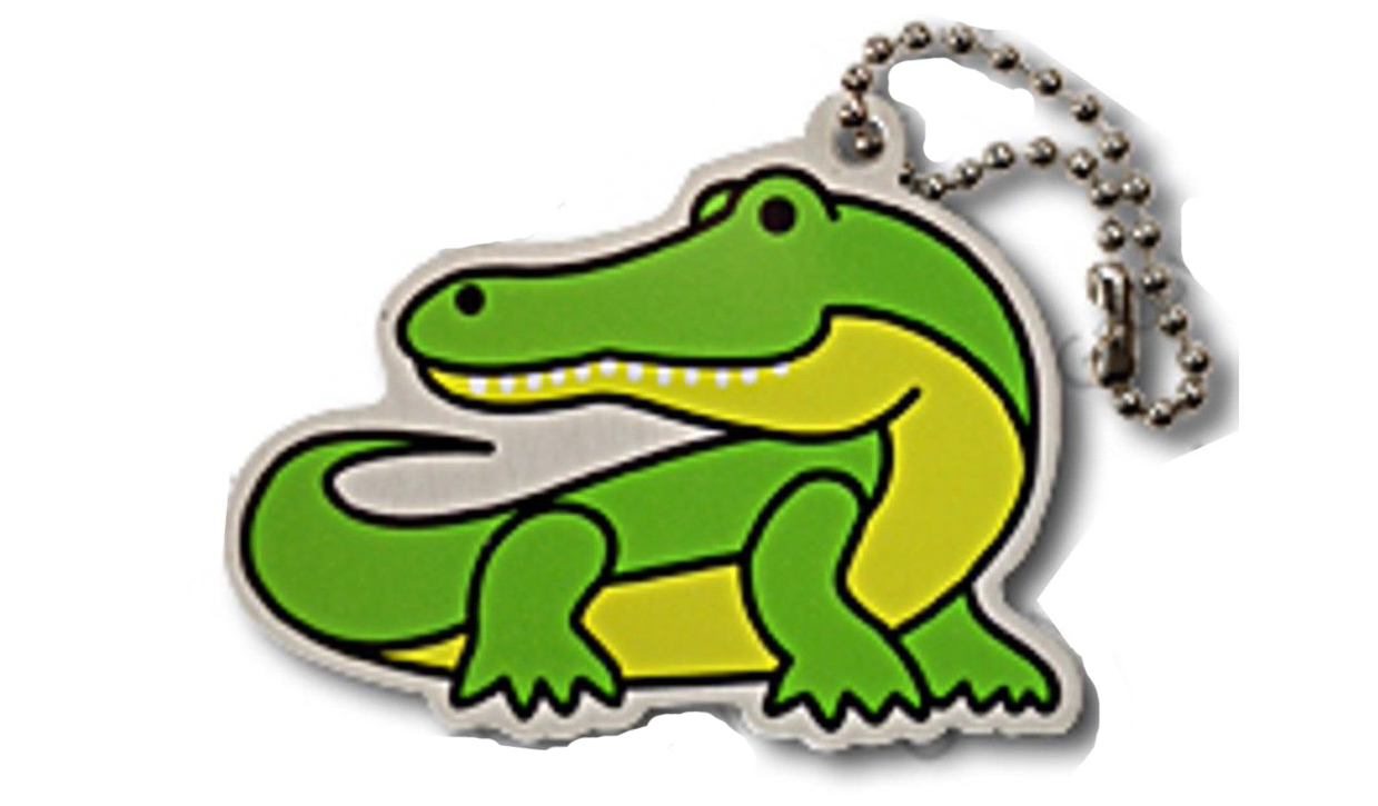Alvin der Alligator Travel Tag