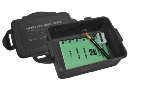 Geocache Komplettset S700 mit wasserdichter Cachebox und Logbuch