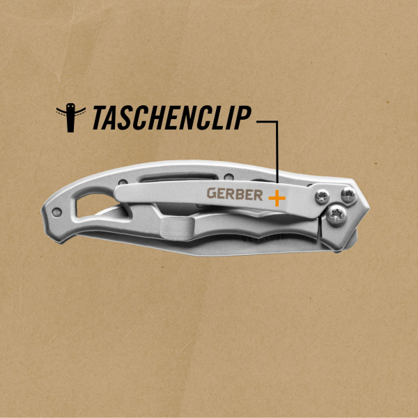 Leichtes Edelstahlmesser Paraframe Mini FE von Gerber