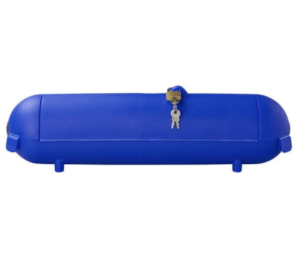 Sicherheitsbox für CEE Stecker - blau