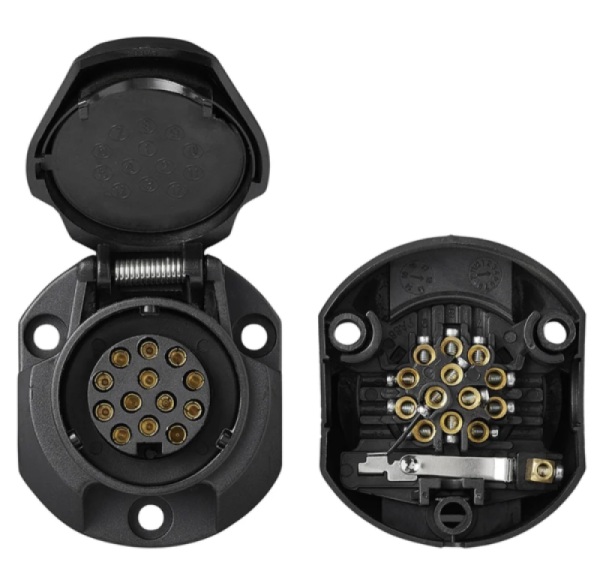 Fahrzeug Steckdose 13-polig PVC System Jaeger