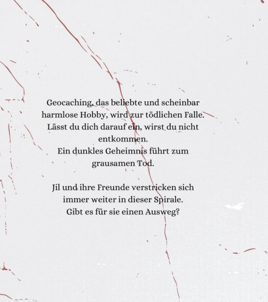 Geocaching Jemand wird dich töten Buch