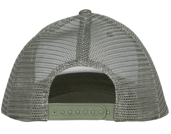 Trucker Cap in Oliv mit MFH-Stern Frontdruck und Mesh-Einsatz