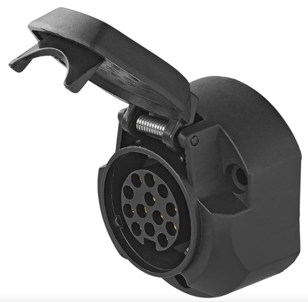 Fahrzeug Steckdose 13-polig PVC System Jaeger