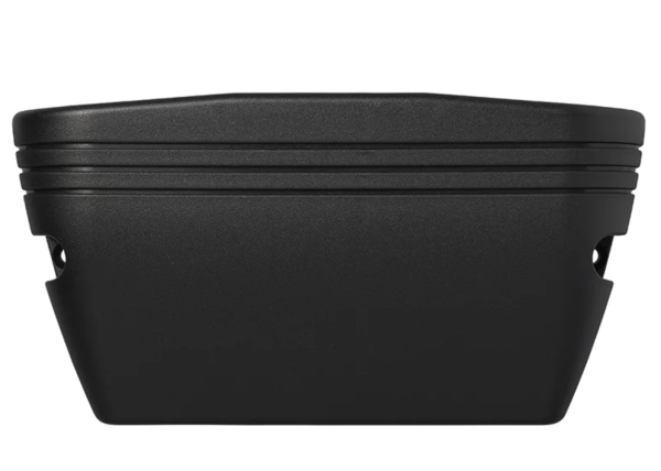 Seitliche Ansicht des Aufbau-Gehäuses für Steckdosen oder Schalter