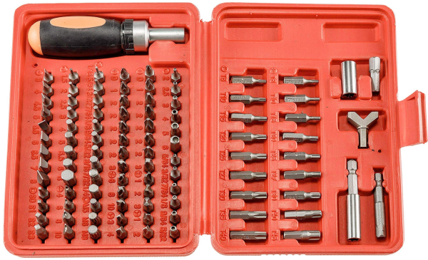 Bitbox mit Spezialbits, Adaptern und Ratsche