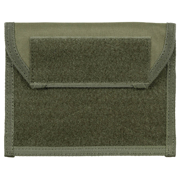 MOLLE-Brusttasche oliv mit grossem Klettfeld