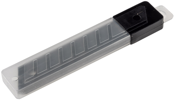 10 scharfe Klingen für Cuttermesser im praktischen Pack