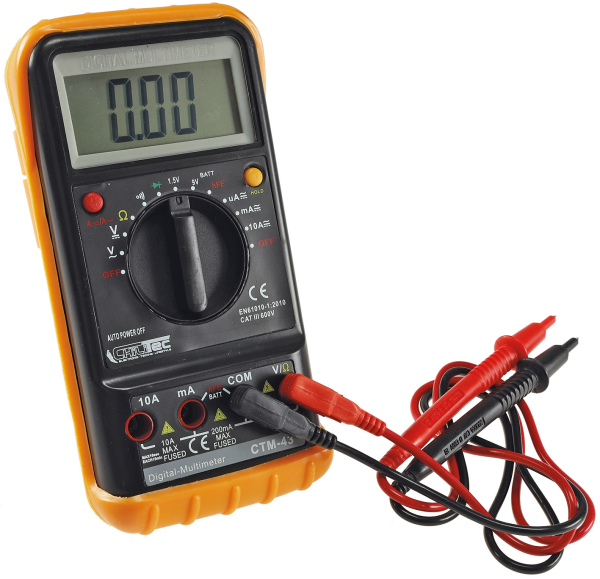 Digital-Multimeter CTM-43 big mit Prüfspitzen