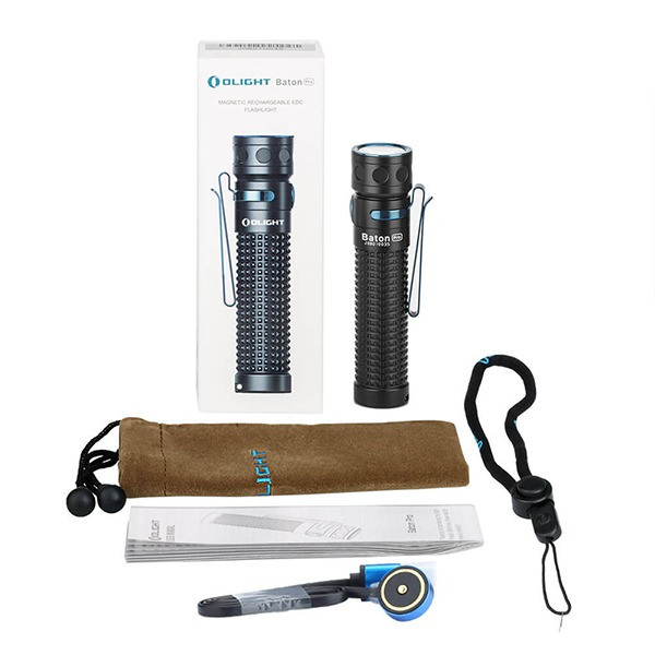 Olight Baton Pro Outdoor‑Lampe – robust und wiederaufladbar