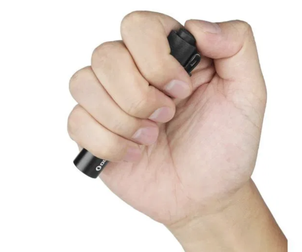 Kompakte I3T 2 EOS Taschenlampe mit festem Clip