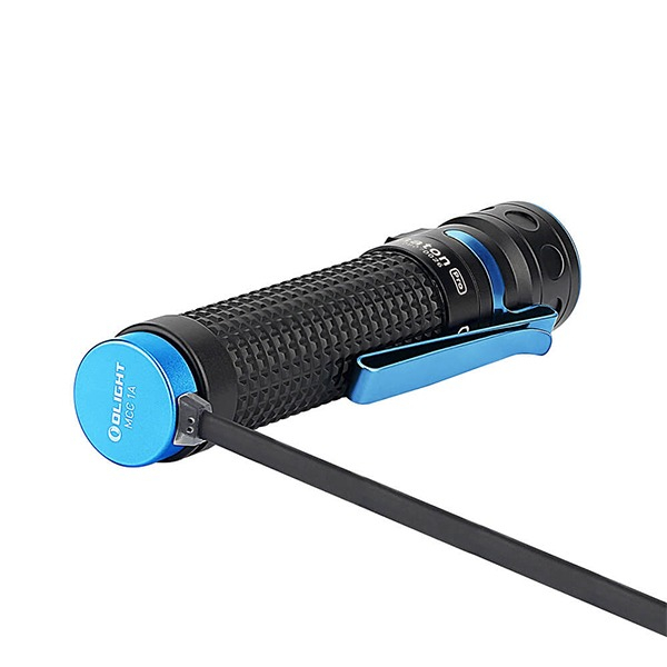 Kompakte 2000 Lumen EDC‑Taschenlampe mit Clip