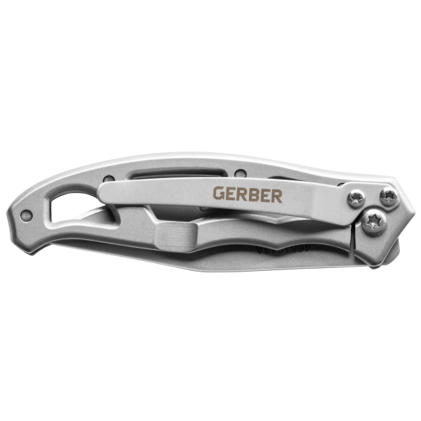 Kompaktes Gerber Taschenmesser mit glatter Klinge und Frame Lock