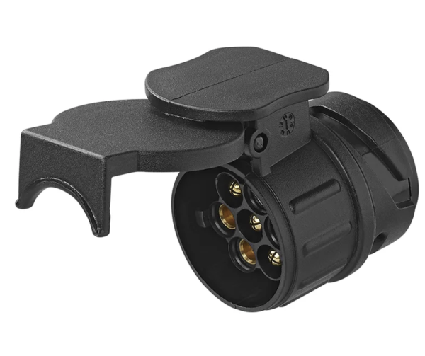 Kurzadapter für Anhängerkupplungen von 13- auf 7-polig