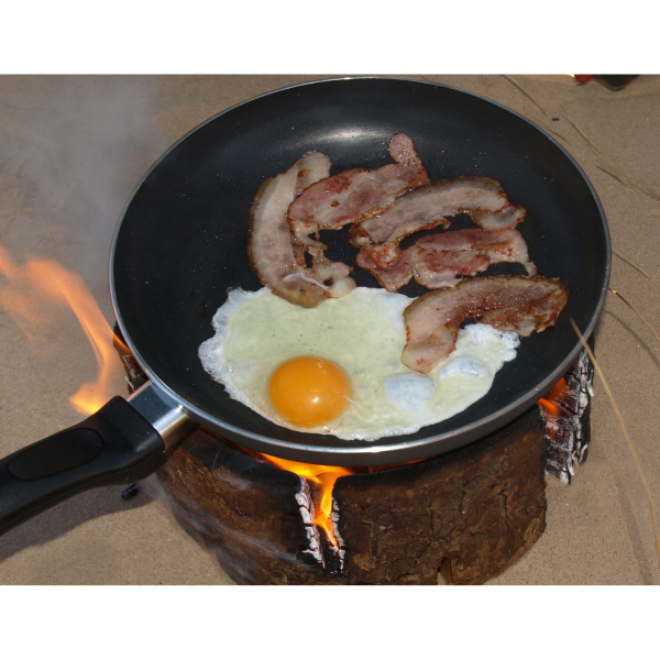 Holzgrill Woodie mit 2,5 Stunden Brenndauer, Geo-Discount