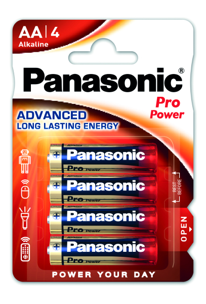 Panasonic Pro Power AA Batterien im 4er-Pack