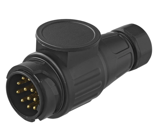 13-Poliger Stecker für Anhängerkupplung