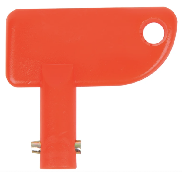 Ersatzschlüssel für Trennschalter in Wohnmobil oder Boot