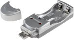 USB Ladegerät für 2 Akkus
